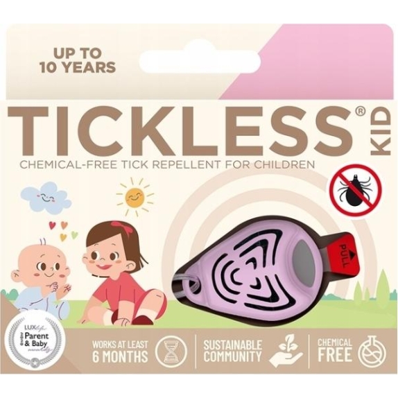 TickLess Kid różowy urządzenie na kleszcze ultradźwiękowe PROMOCJA! cena 115,99zł