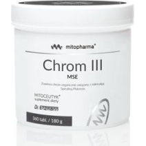 Dr Enzmann Chrom III trójwartościowy MSE 360tabletek Mito-Pharma