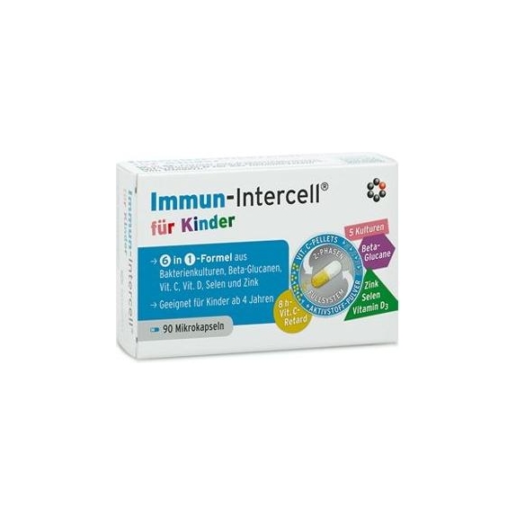 Dr Enzmann Immun Intercell dla dzieci 90 mikrokapsułek Mito-Pharma cena 187,90zł