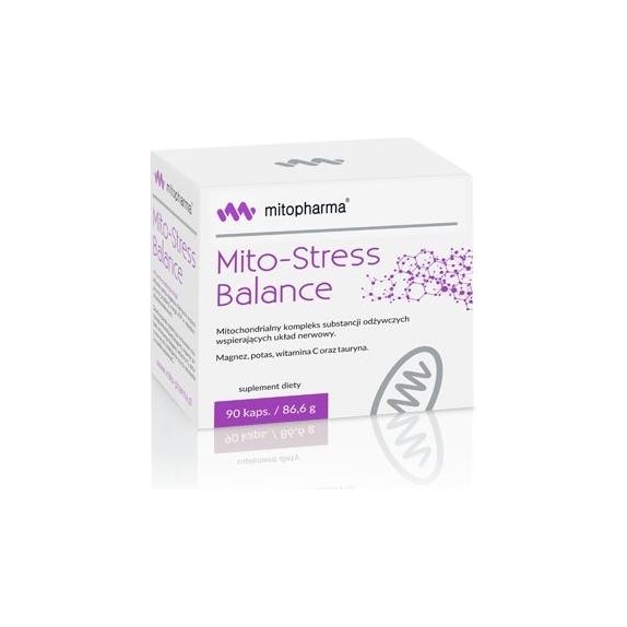 Dr Enzmann Mito-Stress Balance 90kapsułek  Mito-Pharma cena 139,90zł