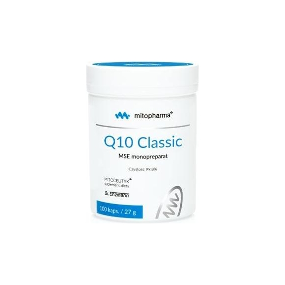 Dr Enzmann Koenzym Q10 MSE classic 30mg 100kapsułek Mito-Pharma cena 196,90zł