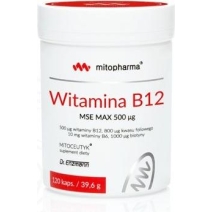 Dr Enzmann Witamina B12 MSE Max 120kapsułek Mito-Pharma