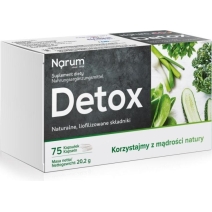 Narum Detox 200mg 75kapsułek Vitaway LLC PROMOCJA!