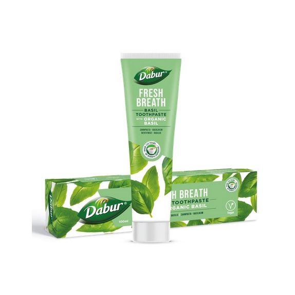 Pasta do zębów świeży oddech z bazylią 100 ml Dabur cena 18,15zł