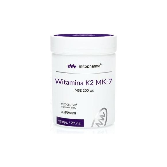 Dr Enzmann Witamina K2 MK7 MSE 90kapsułek Mito-Pharma cena 193,90zł