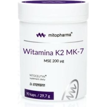 Dr Enzmann Witamina K2 MK7 MSE 90kapsułek Mito-Pharma