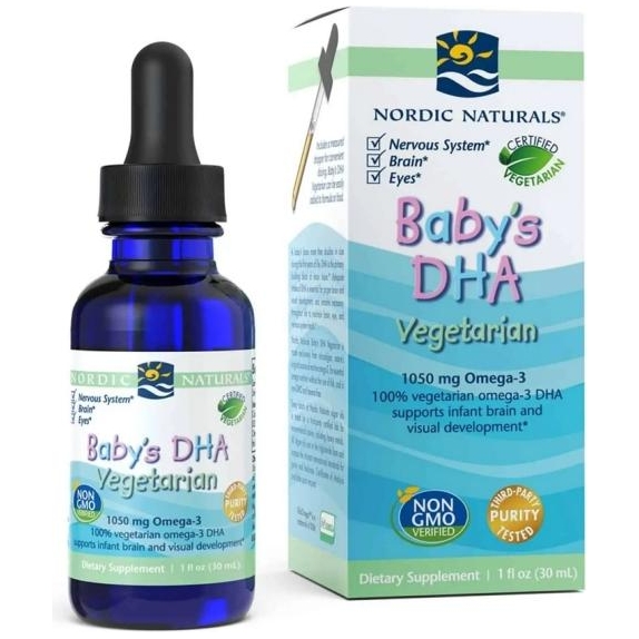 Nordic Naturals Baby's DHA Vegetarian 1050mg 30ml WRZEŚNIOWA PROMOACJA! cena 104,90zł