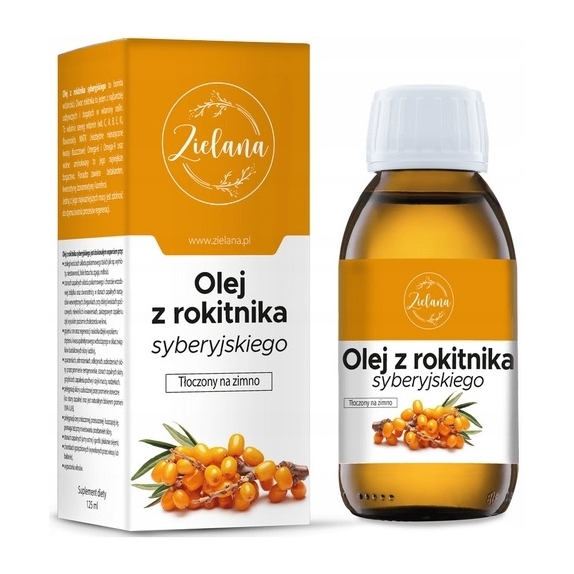 Olej z rokitnika 125 ml Zielana cena 49,00zł