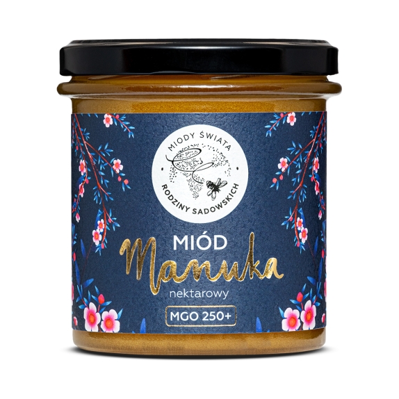 Miód Manuka MGO 250+ 450 g Pasieka Sadowskich cena 179,00zł