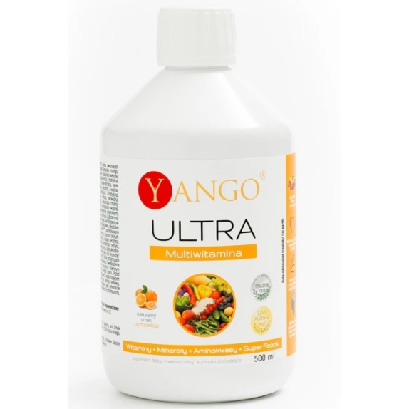 Yango ultra multiwitamina 500 ml cena 102,00zł