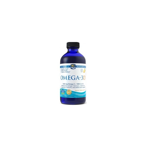 Nordic Naturals Omega-3D 1560mg cytryna 237 ml cena 99,00zł