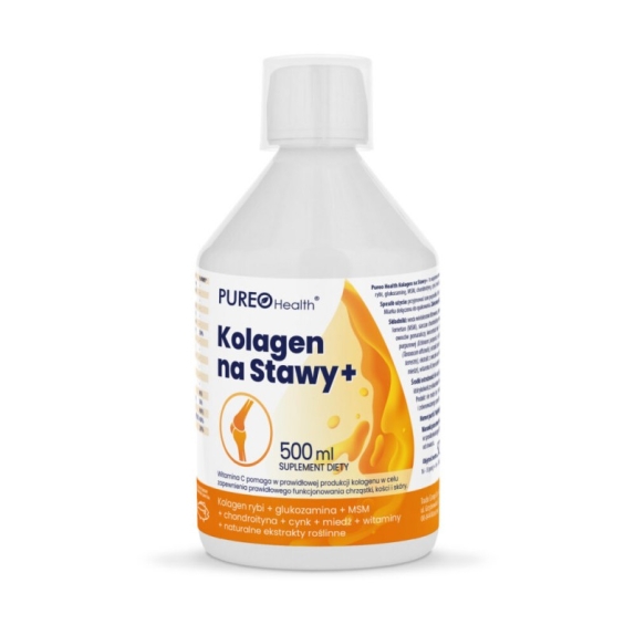 Pureo Health kolagen na stawy 500 ml cena 65,00zł