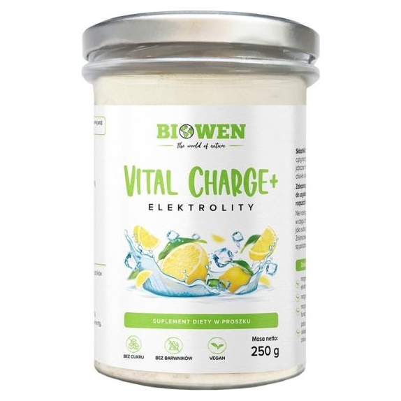 Biowen Elektrolity Vital Charge+ 250g cena 96,02zł