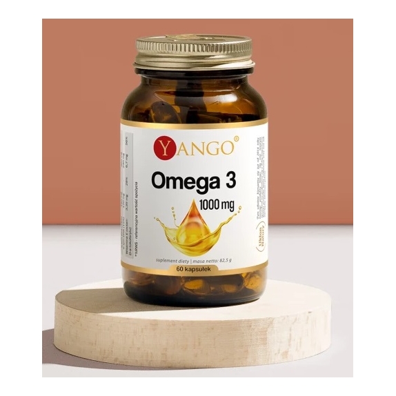 Yango Omega-3 1000mg 60 kapsułek cena 39,00zł