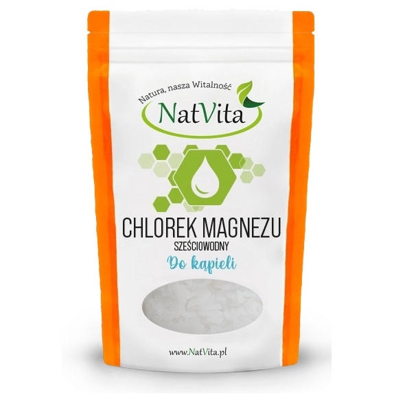 Natvita Chlorek magnezu sześciowodny do kąpieli 850 g cena 2,56$