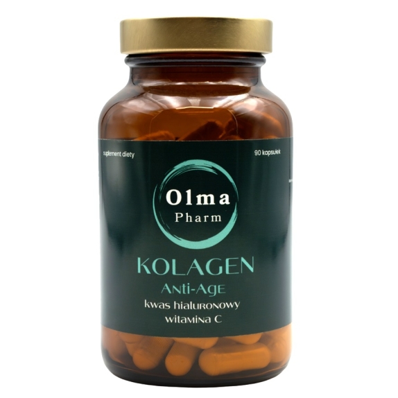 Olma Pharma kolagen anti age 90 kapsułek cena 15,12$