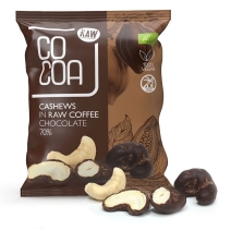 Cocoa orzechy nerkowca w czekoladzie kawowej 70 g BIO