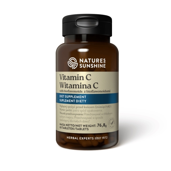 Nature's Sunshine Witamina C z bioflawonoidami 60 tabletek cena 113,00zł