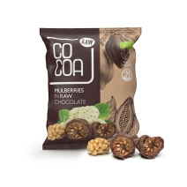 Cocoa morwy w surowej czekoladzie 70 g BIO