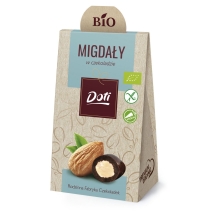 Migdały w czekoladzie bez glutenu 50 g BIO Doti