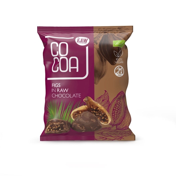 Cocoa figi w surowej czekoladzie 70 g BIO cena 12,35zł