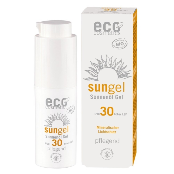 Eco cosmetics żel do twarzy na słońce z granatem i rokitnikiem spf 30 30 ml PROMOCJA! cena 91,99zł