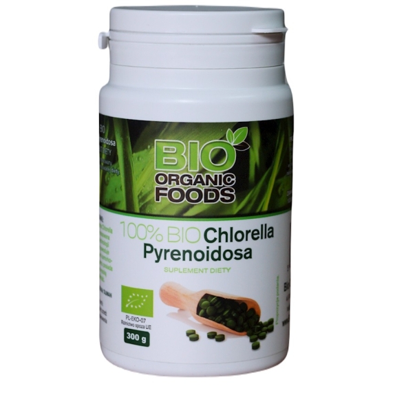 Bio Organic Foods Chlorella BIO 250 mg 1200 tabletek LISTOPADOWA PROMOCJA! cena 114,99zł