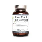 Kwas R-ALA Bio-Enhanced® aktywna forma kwasu liponowego 60 kapsułek Kenay