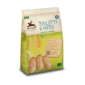 Ciastka dla dzieci z płaskurki z wit B1 250 g BIO Alce Nero