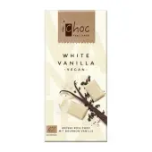 Czekolada biała z wanilią na napoju ryżowym 80g BIO Ichoc