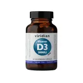 Viridian Witamina D3 2000IU (wegan) 60 kapsułek