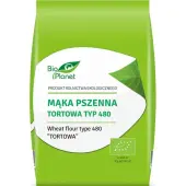 Mąka pszenna tortowa typ 480 1 kg BIO Bio Planet 