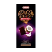 Czekolada gorzka kokosowa bez dodatku cukru Zero Torras 125g