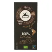 Tabliczka gorzka 100% kakao 50 g BIO Alce Nero