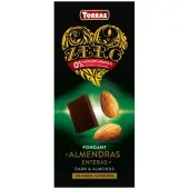 Czekolada gorzka z całymi migdałami bez dodatku cukru 150g Torras