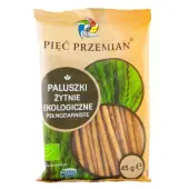Paluszki żytnie pełnoziarniste 45 g BIO Pięć Przemian