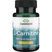 Swanson l-karnityna 500 mg 30 tabletek
