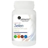 Aliness selen selenian (IV) sodu 100µg VEGE 100 tabletek 