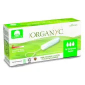 Organ(y)c tampony super 14 sztuk pogniecione opakowanie 