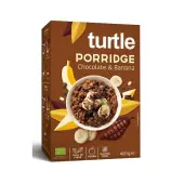 Owsianka czekoladowo-bananowa bezglutenowa 400 g BIO Turtle