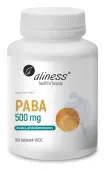 Aliness PABA (kwas p-aminobenzoesowy) 500 mg 100 tabletek