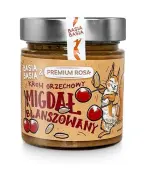 Krem migdałowy z wiśnią 195 g Basia Basia