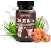 Skoczylas Colostrum siara kozia z pigwą 60 kapsułek