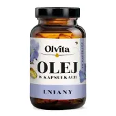 Olej lniany 60 kapsułek Olvita