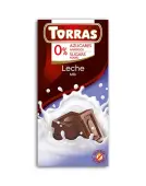 Czekolada mleczna bez cukru 75g Torras