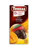 Czekolada gorzka z mango bez dodatku cukru 75g Torras