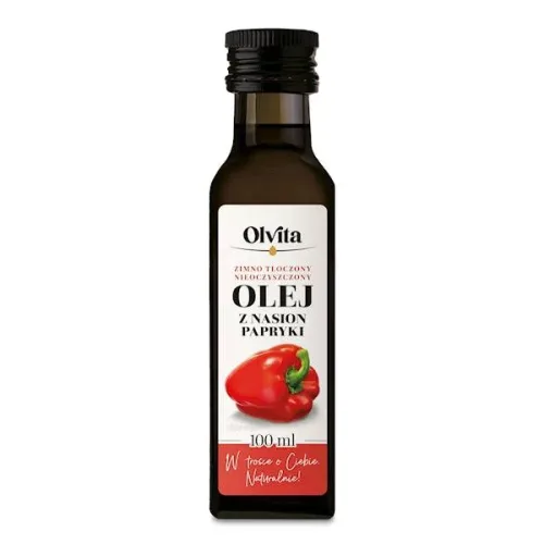 Olvita Olej z nasion papryki słodkiej 100 ml