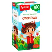 Herbatka dla dzieci owocowa BIO 20 saszetek Apotheke