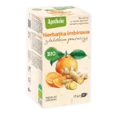 Herbata imbirowa z pomarańczą BIO 20 saszetek Apotheke