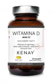 Witamina D 4000 IU 300 kapsułek Kenay